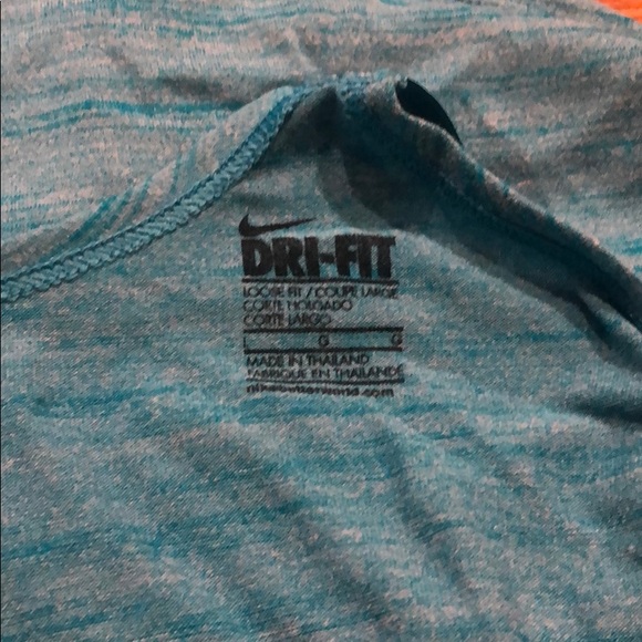 Bike Dry Fit  Blue Tank Top - Picture 4 of 4
